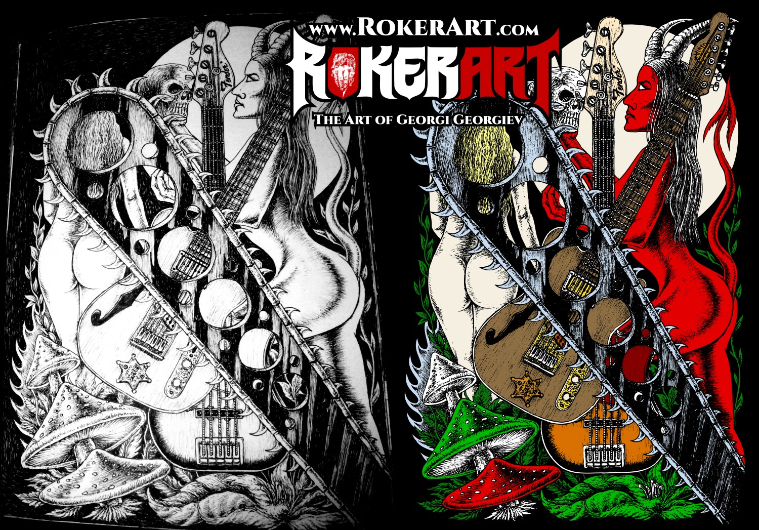 Metal Album Art and T-shirt Artworks for Sale