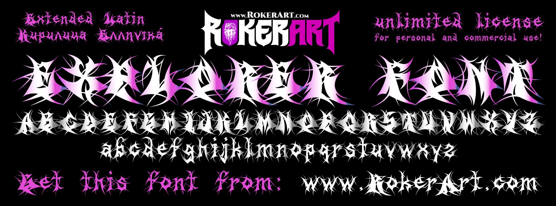 Explorer Font